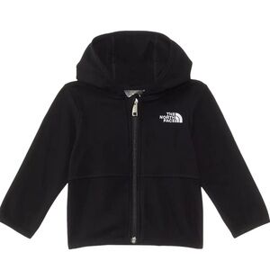 Excellent condition, the North Face Glacier Full Zip Hoodie, Black,  6-12 month